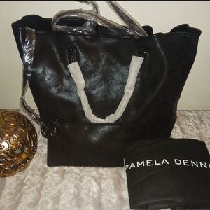 Pamela Dennis Elegant Black Tote